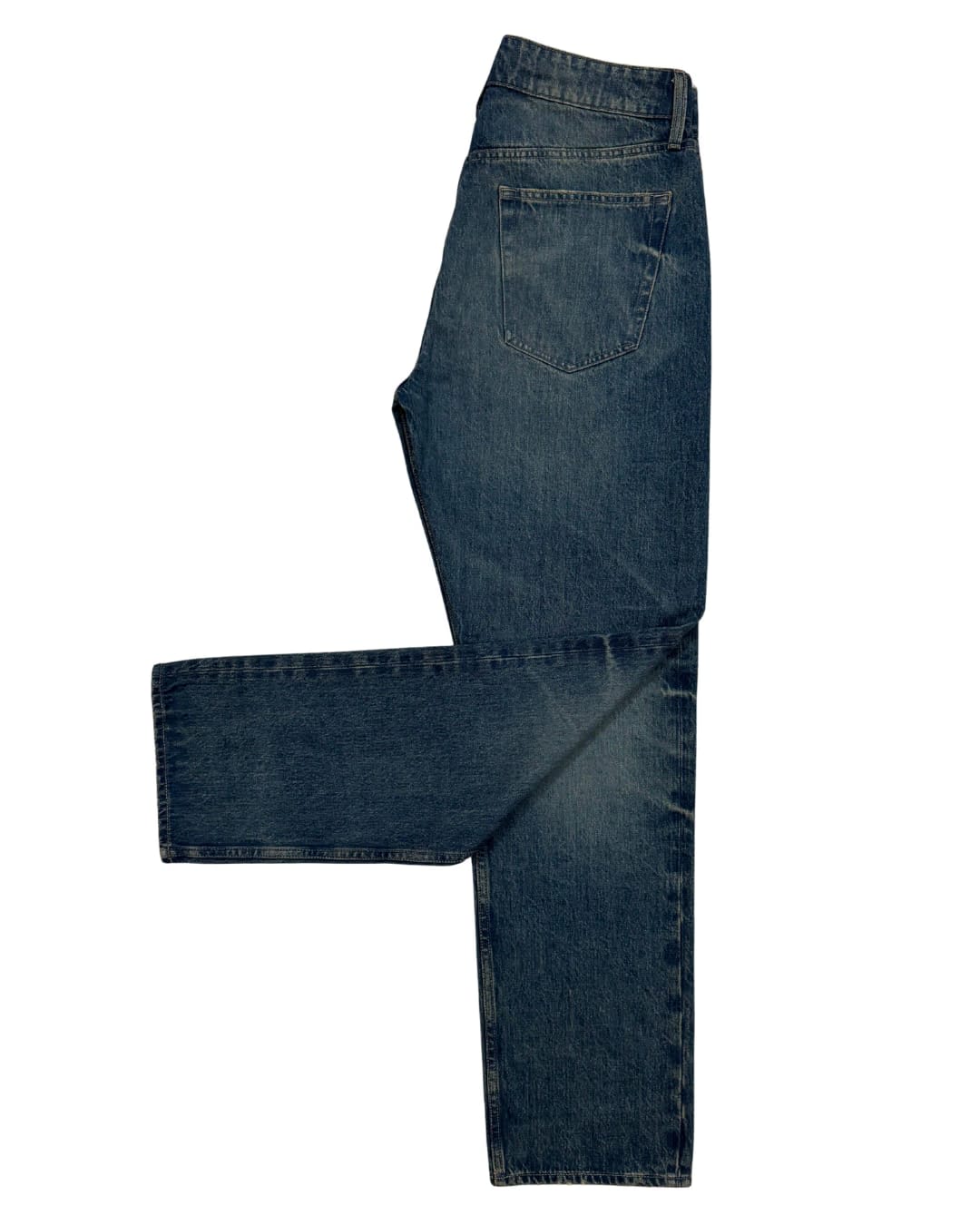 Long Blue Casual Jeans