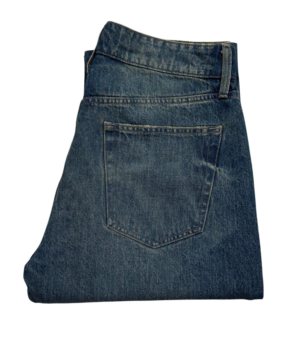 Long Blue Casual Jeans