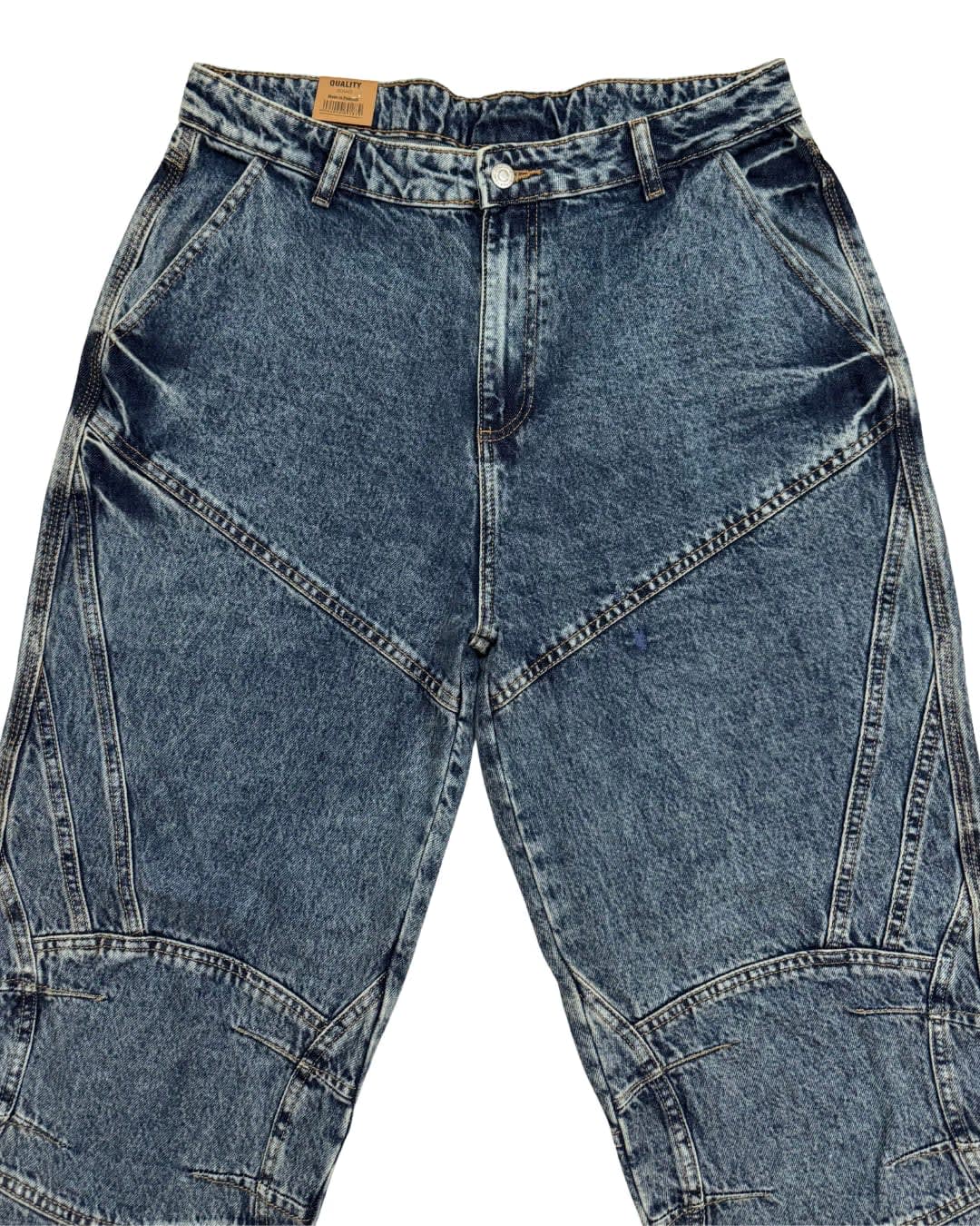 Blue Heritage Straight Denim