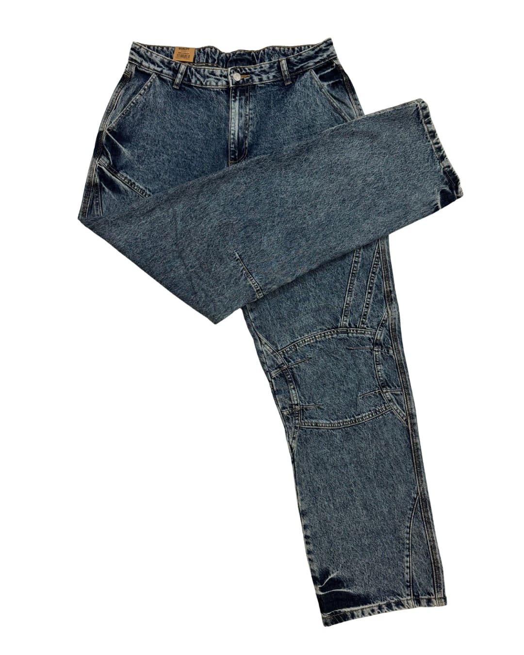Blue Heritage Straight Denim