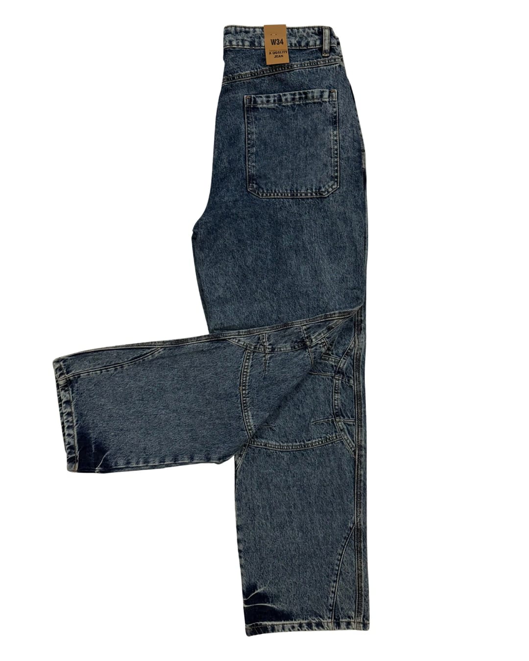 Blue Heritage Straight Denim