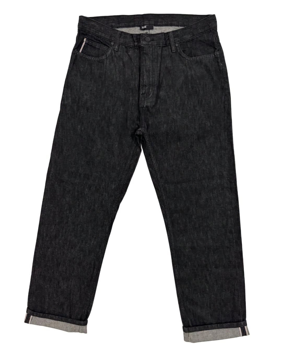 Black Straight Denim Essential