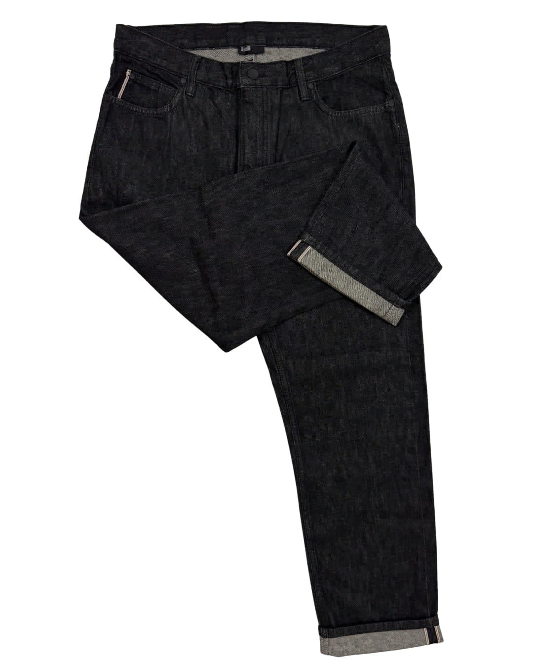 Black Straight Denim Essential