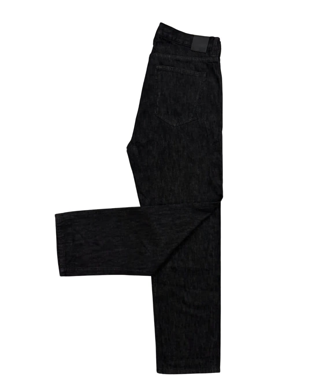 Black Straight Denim Essential