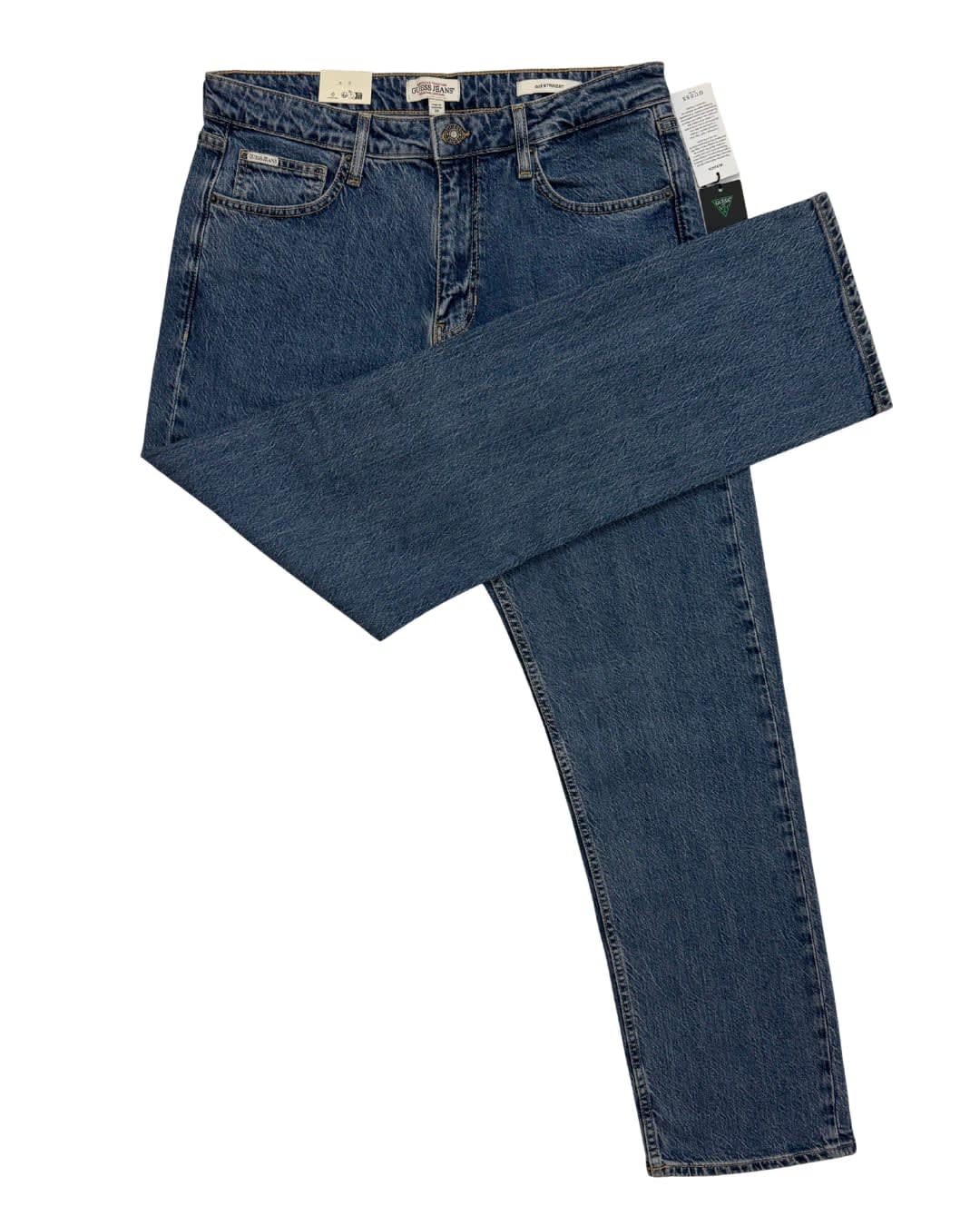 Blue Classic-Cut Jeans