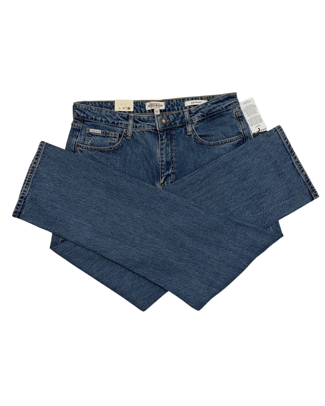 Blue Classic-Cut Jeans
