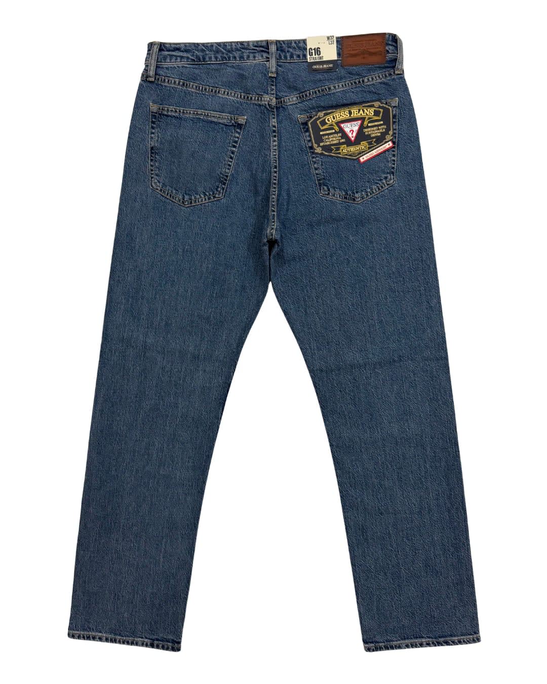Blue Classic-Cut Jeans
