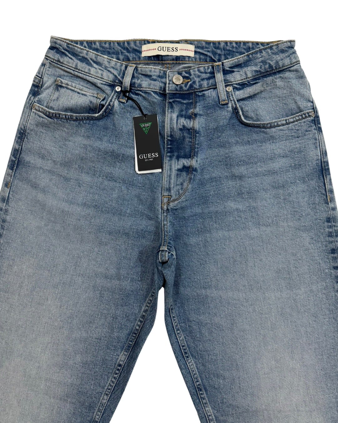 Blue Denim With an Easy Straight Fit
