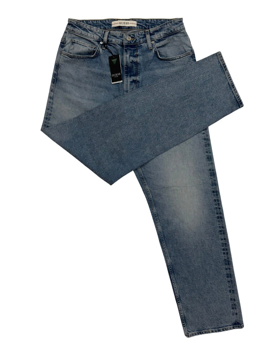 Blue Denim With an Easy Straight Fit
