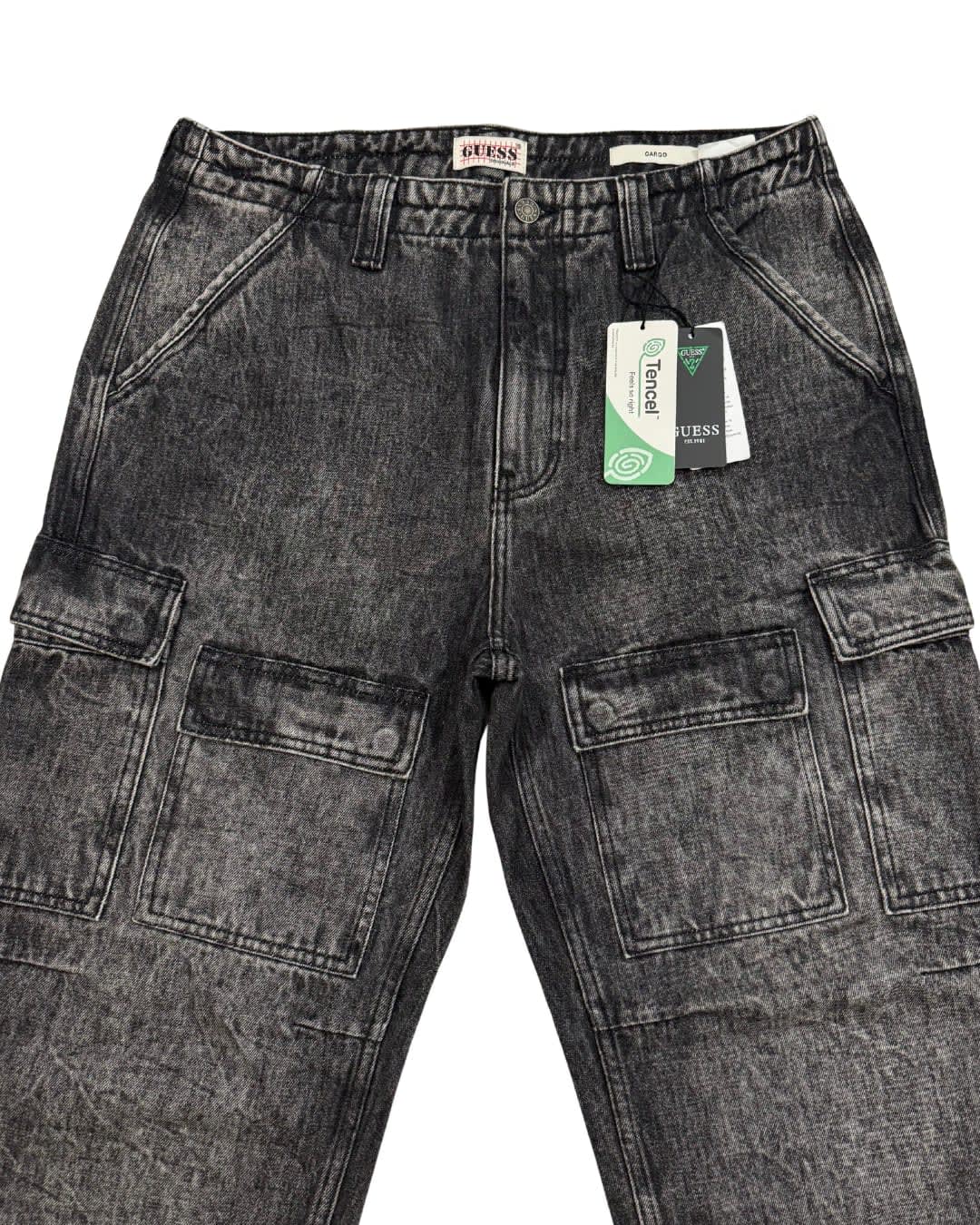 Washed Black Straight Fit Jeans