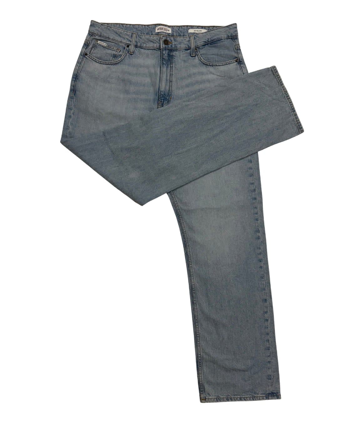 Blue Classic Straight Fit Jeans