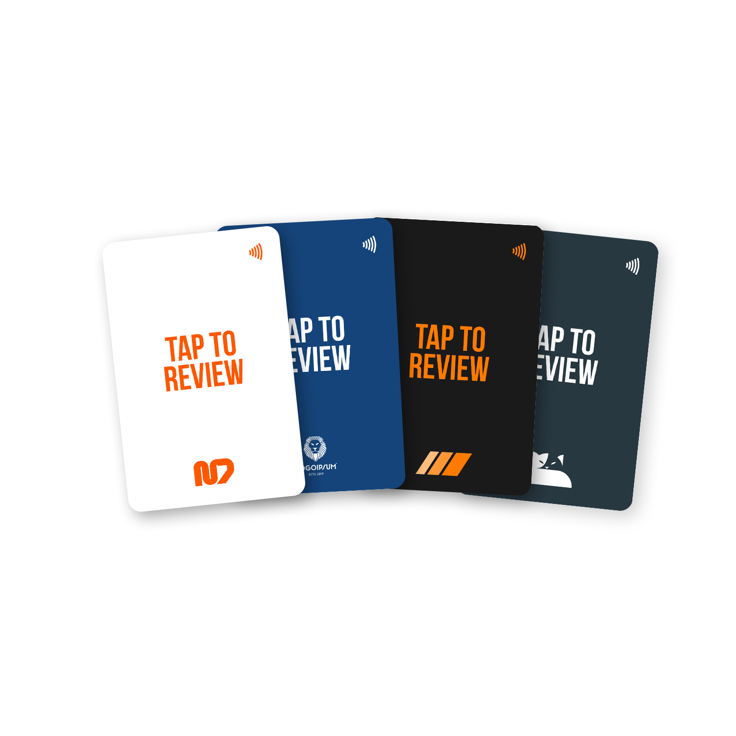 Multiple StarCards showing different designs - Step 1