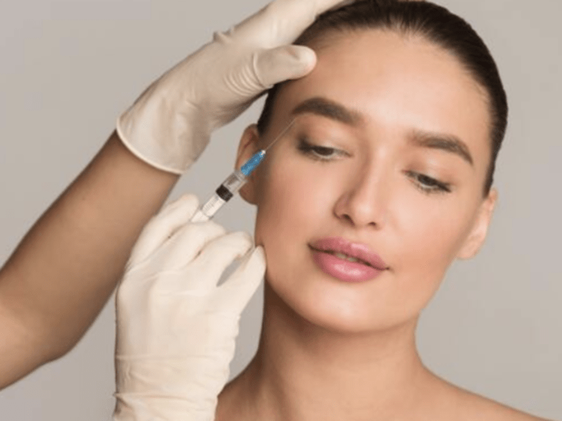 1 aplicación de Botox en tercio superior (3 zonas)