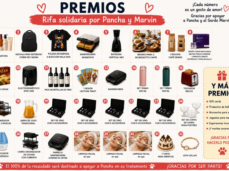 Conoce todos los premios