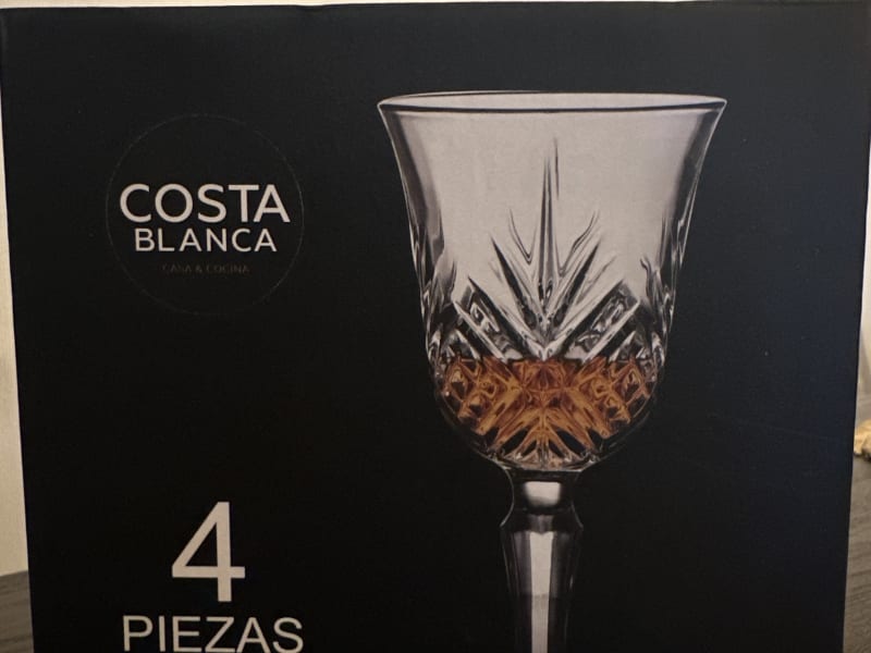 Juego 4 vasos