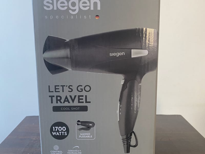 Secador de pelo 1.700 watts Siegen