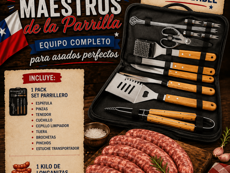 Pack: Set Parrillero Dieciochero