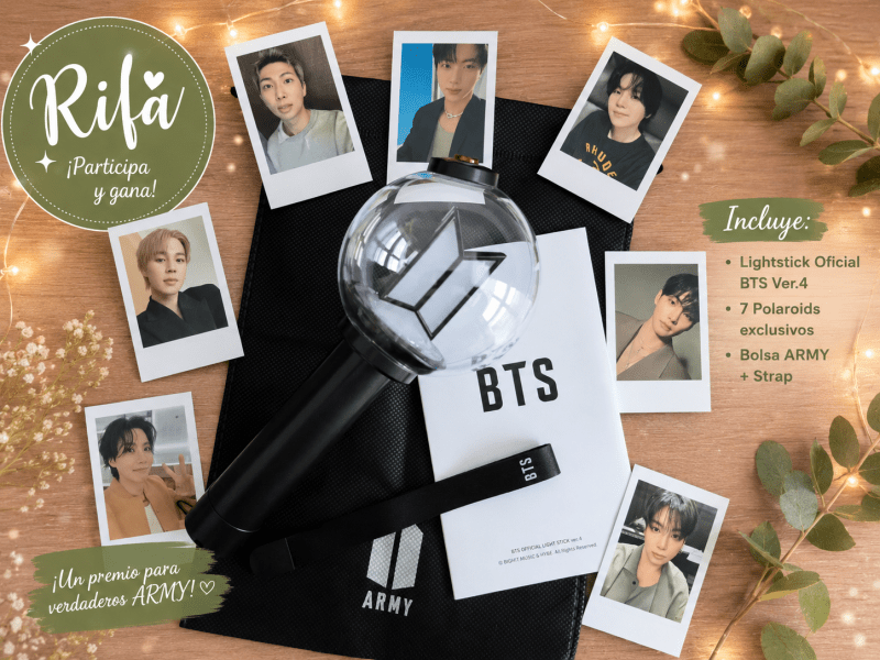 ✨ Army Bomb BTS Ver.4 (original, nueva y sellada)