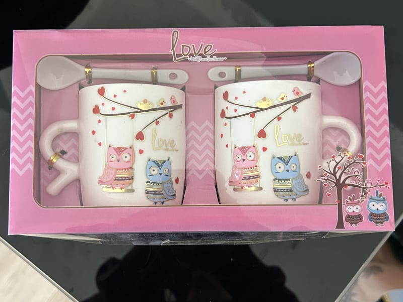 Juego de Tazas Búho