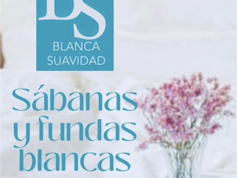1 juego de sábanas King, Blanca Suavidad
