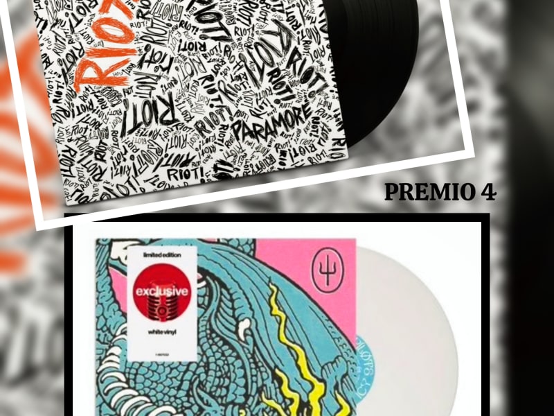 VINILOS PARAMORE Y TWENTY ONE PILOTS
