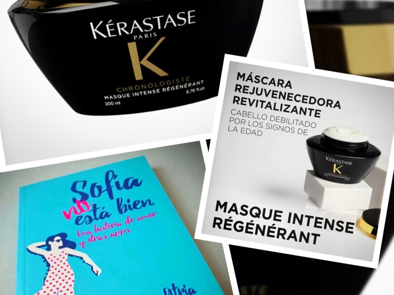 Pack de Máscara KÉRASTASE + libro "SOFÍA NO ESTÁ BIEN" de Macarena Atria