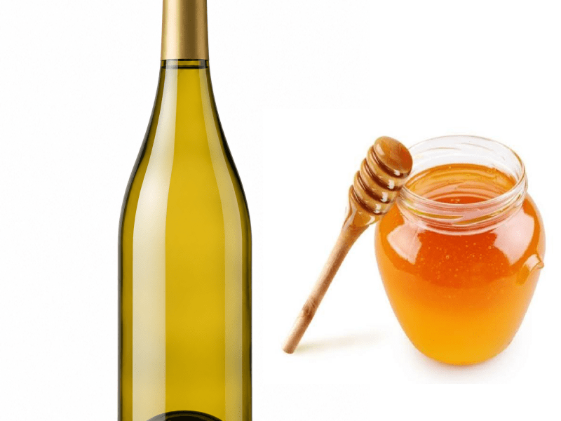 Un vino Chardonnay con miel — @diana611