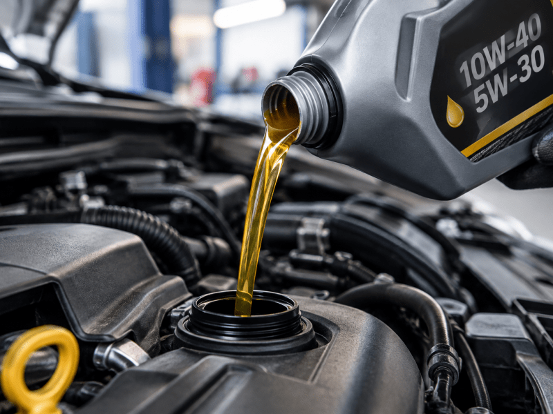 Cambio de aceite 10W40 o 5W30 — APEK lubriccentro