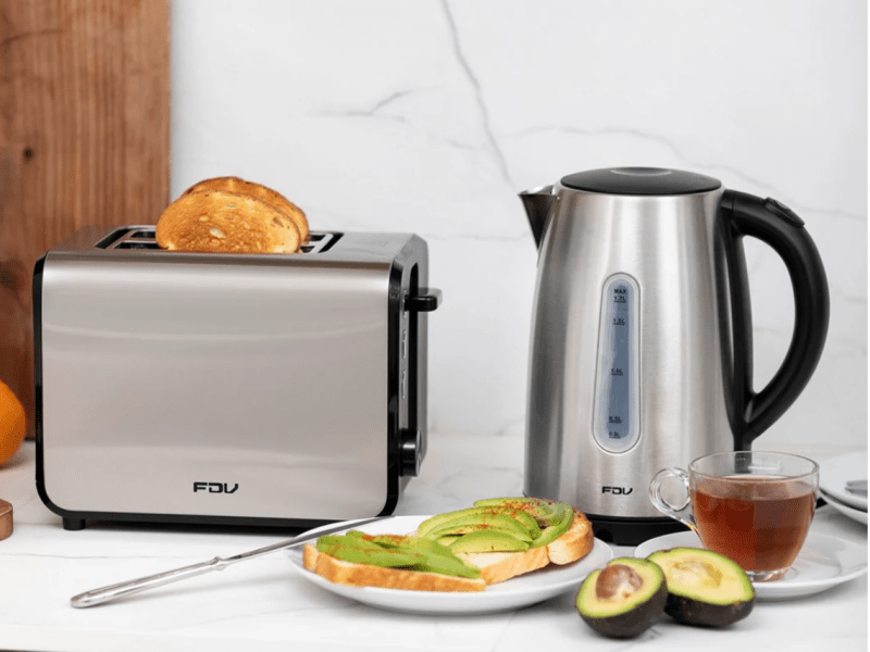 Kit Hervidor 1,7 Lts + Tostador Classic FDV - Anónimo