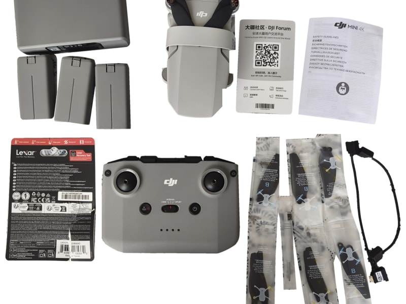 Combro dron dji mini 4K