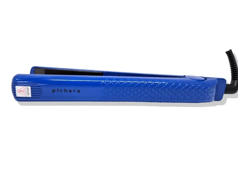 Plancha de pelo profesional Pichara RS-850A color azul