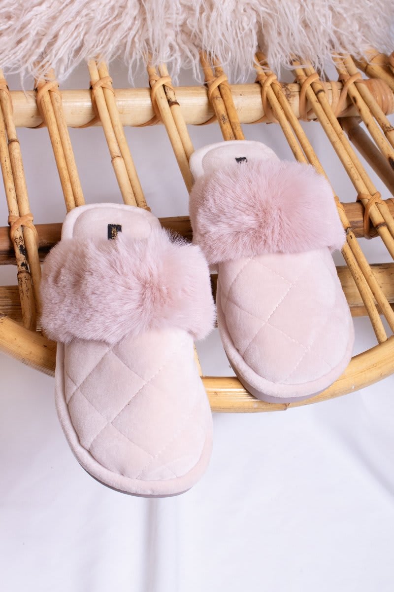Gigi in Powder PuffSlippers