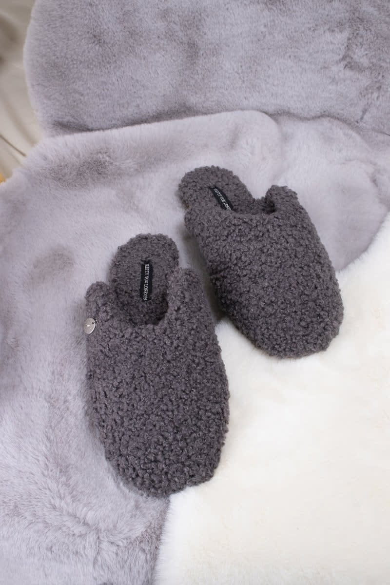 Carla in CharcoalSlippers
