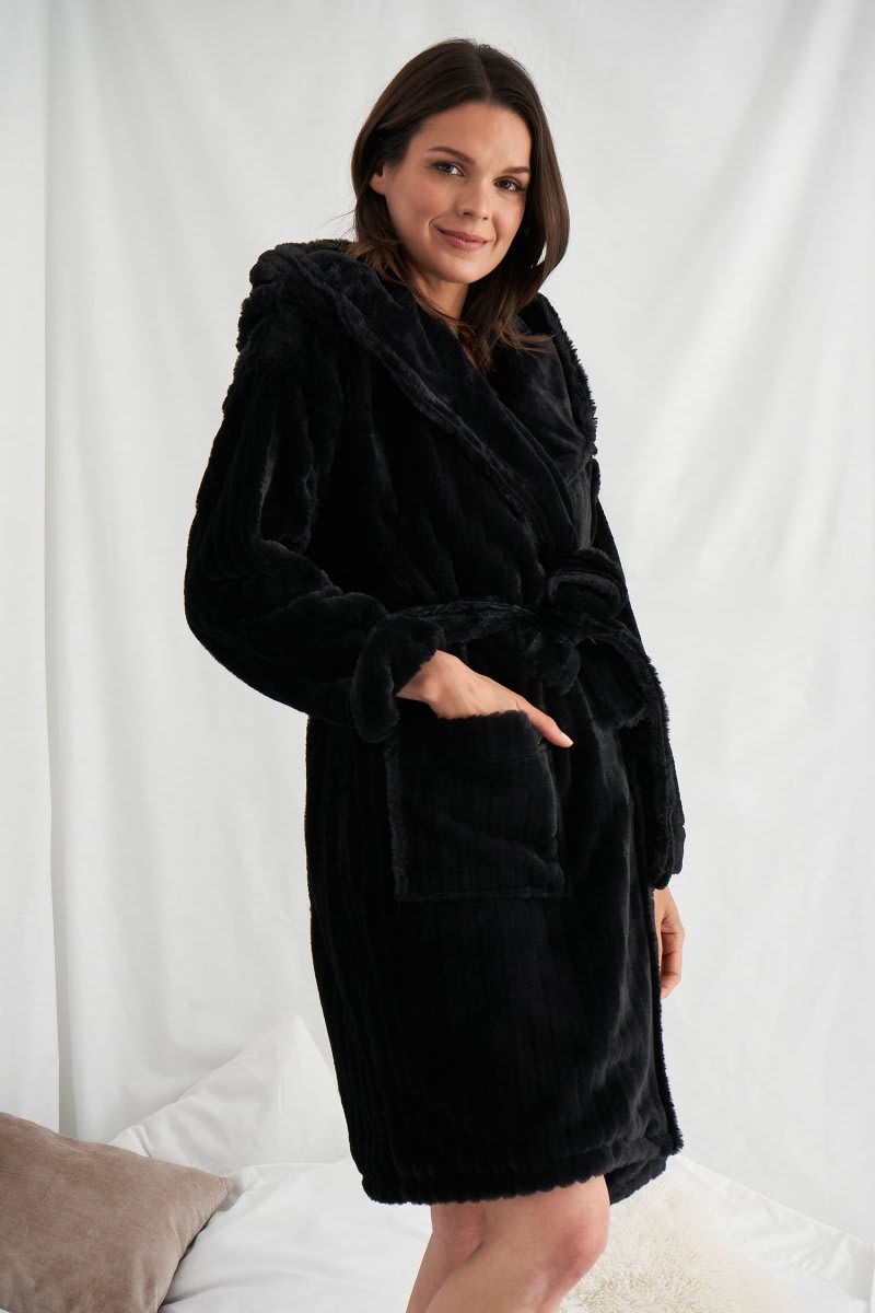 
                  
                    Cloud Robe in BlackNightwear
                  
                