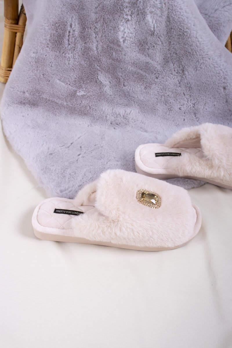 
                  
                    Fifi in Powder PuffSlippers
                  
                
