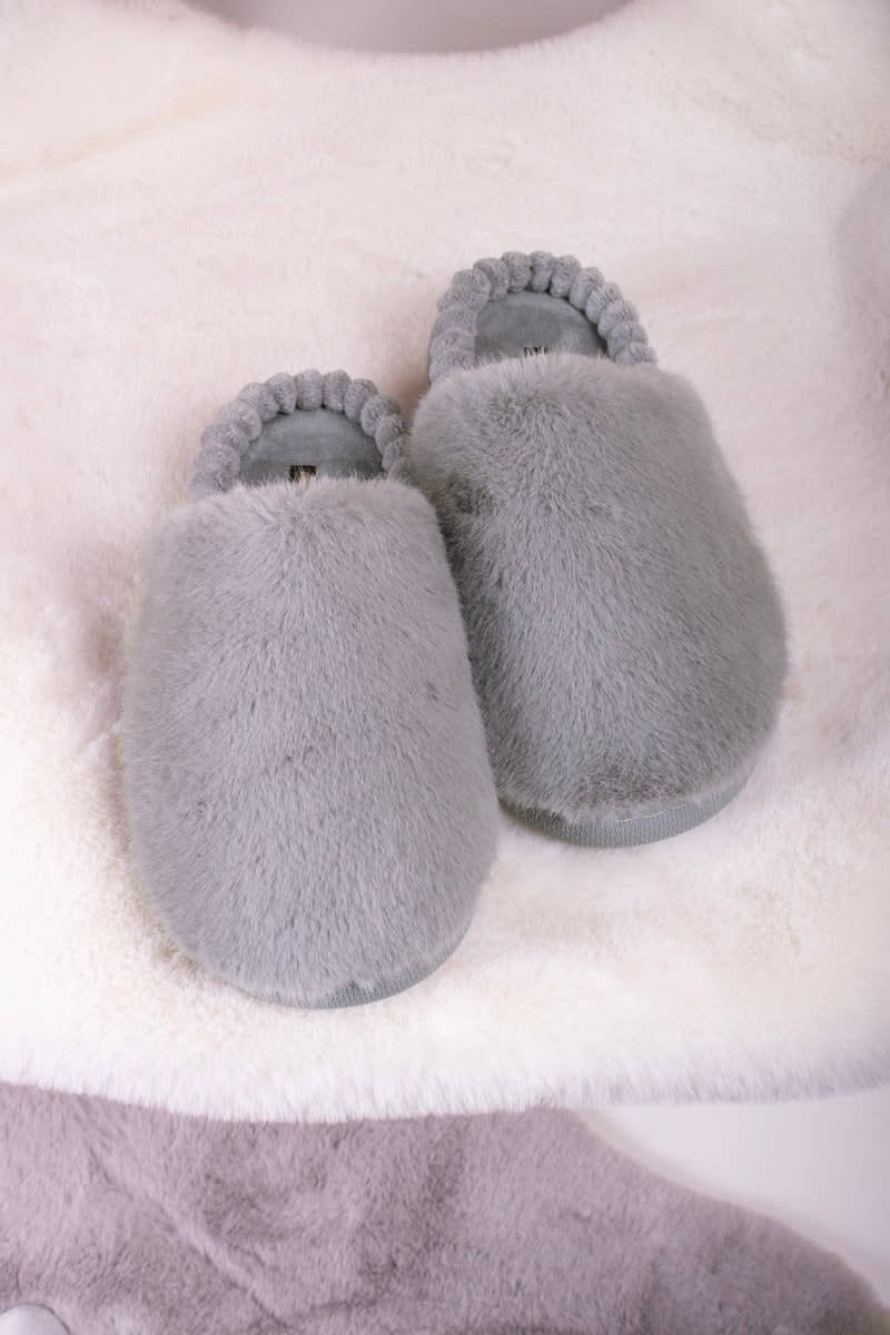 Harley in GreySlippers