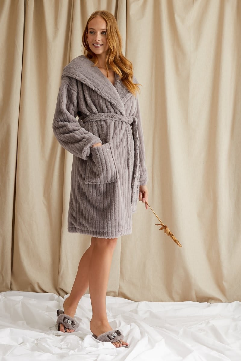 Cloud Robe in MinkNightwear
