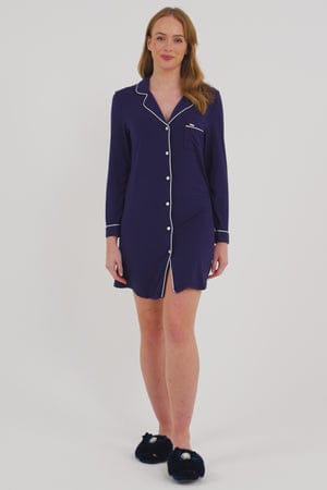 Bamboo Nightshirt in Midnight