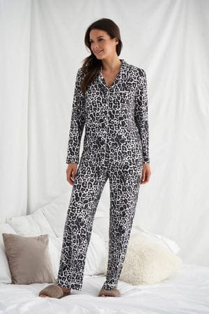 Bamboo Pyjama Set in Luxe LeopardNightwear