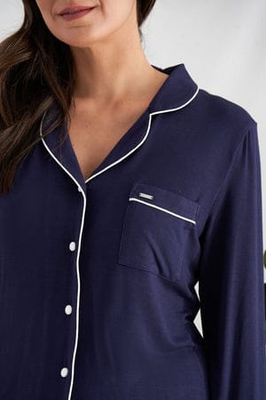 Bamboo Pyjama Set in MidnightNightwear