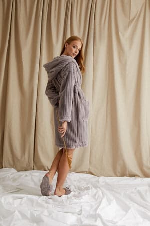 Cloud Robe in MinkNightwear