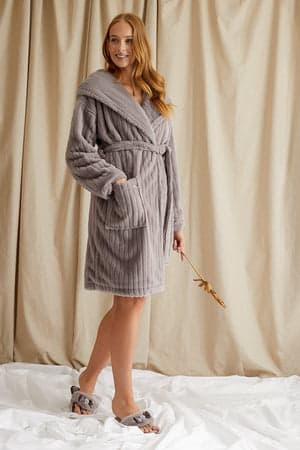 Cloud Robe in MinkNightwear