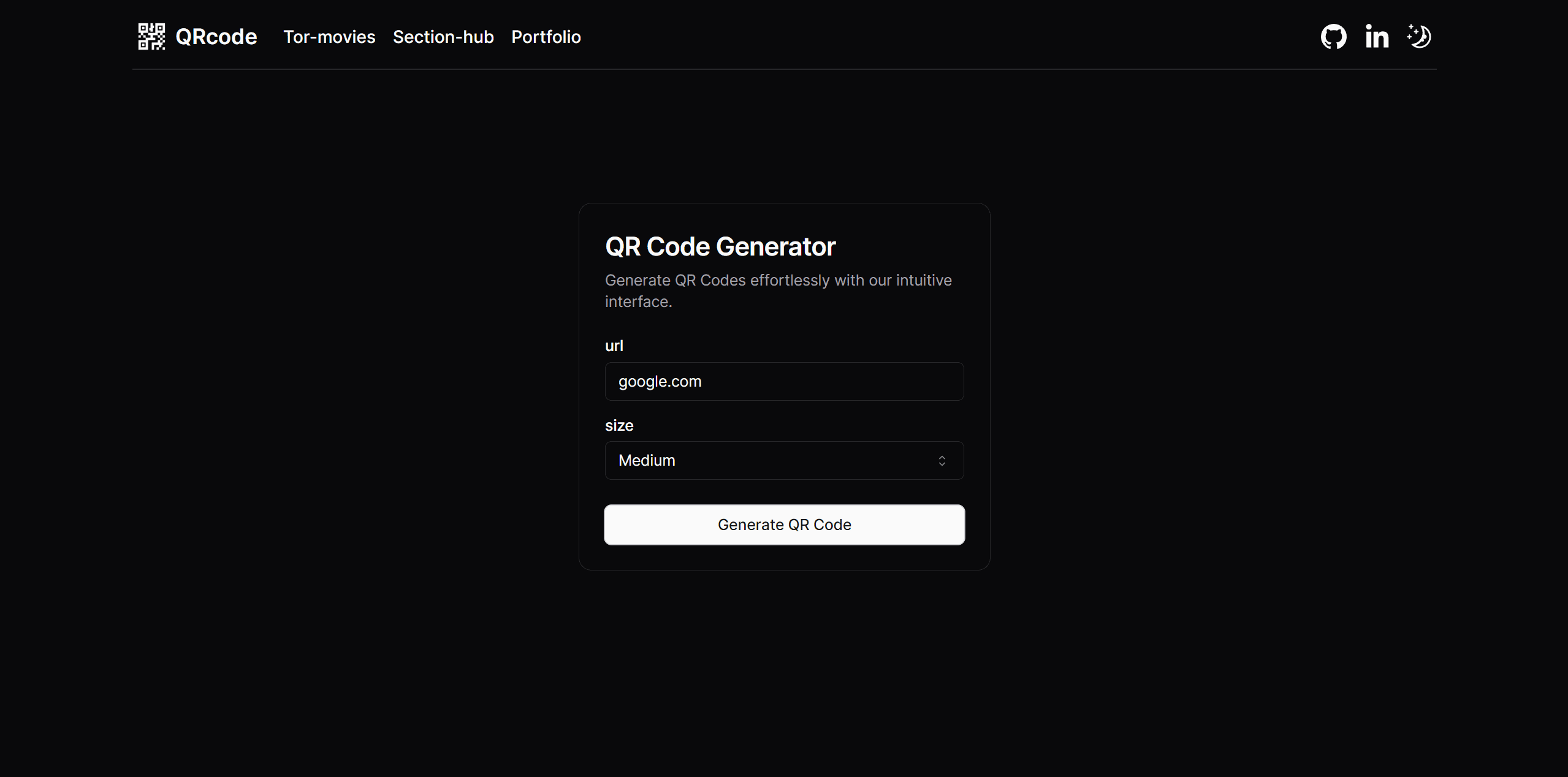 QR-Code-Generator
