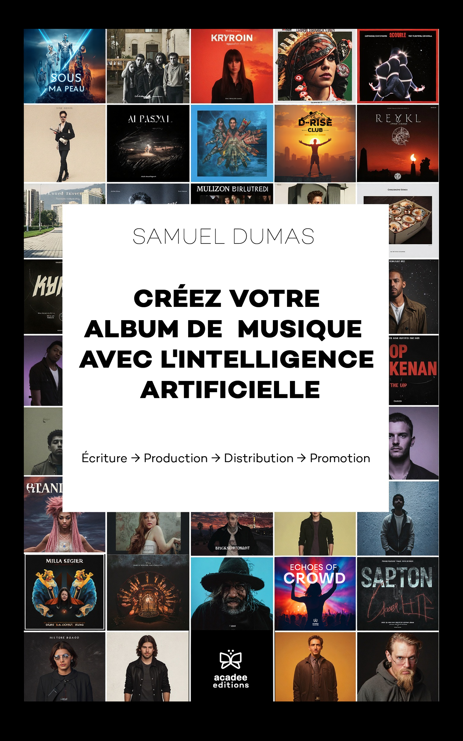 Livre Créez votre album de musique avec l'IA