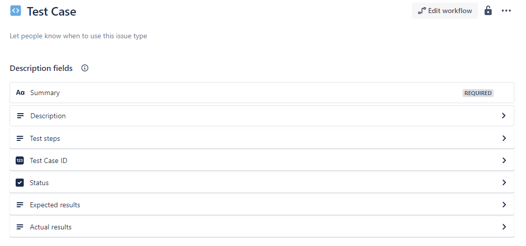 Sample UAT test case template in Jira