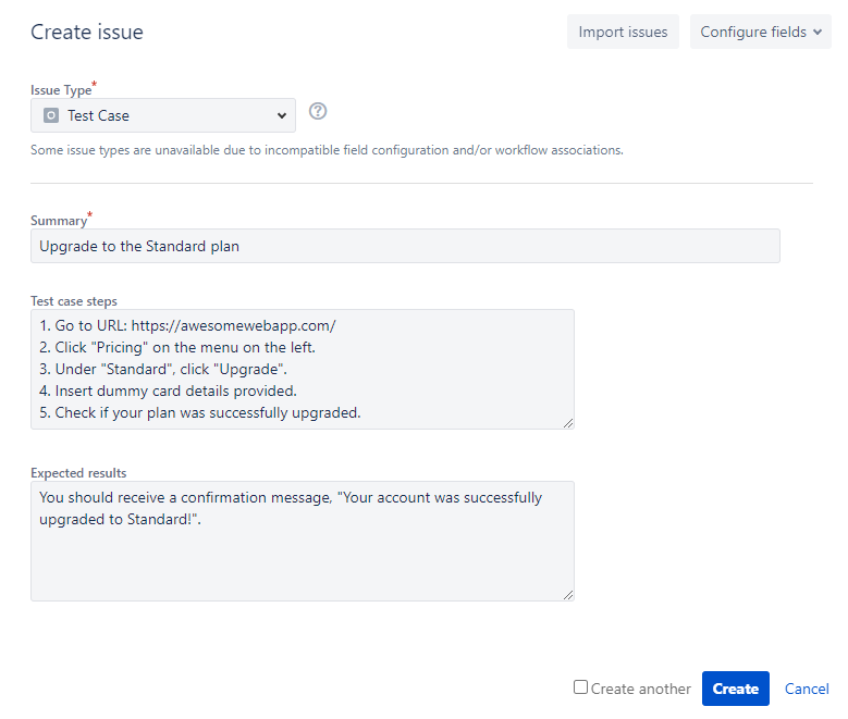 How to Write Test Cases in Jira