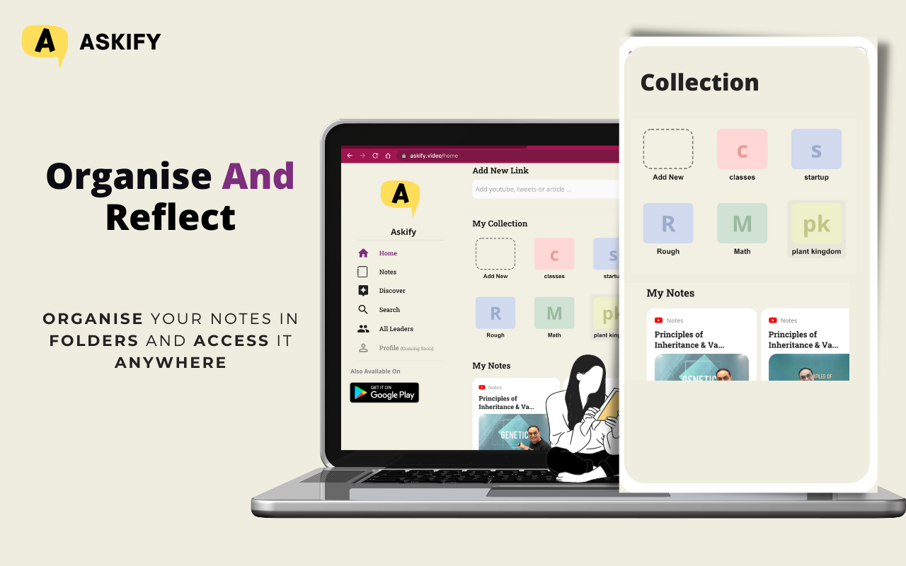 Screenshot of Askify listing on the Chrome Web Store.