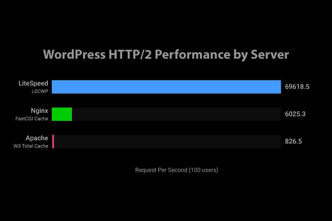 Difference in performance between different caching plugins.