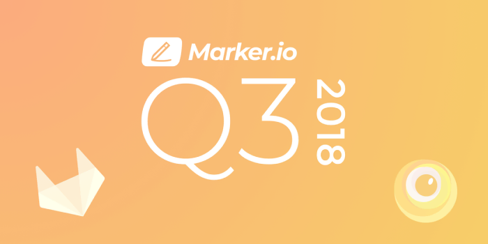 Marker.io Q3 2018 updates: BrowserStack, GitLab & Destinations