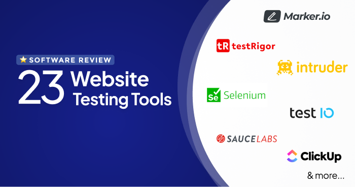 23 Best Website Testing Tools in 2023